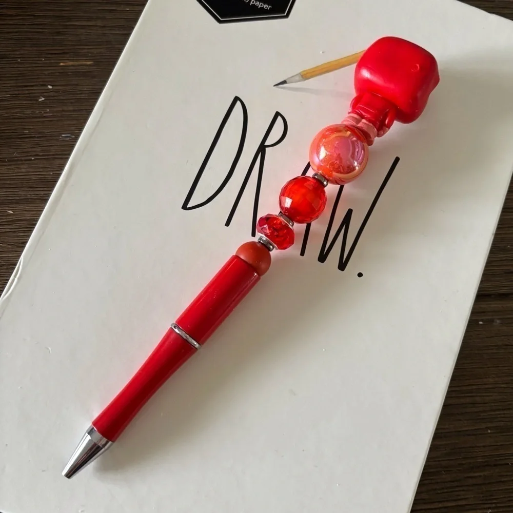 Marvel: Dare Devil handmade beaded pen